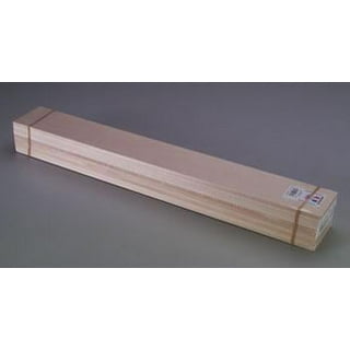 Midwest Products Genuine Basswood Sheets - 1/16'' x 6'' x 24'', 10 Pieces