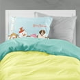 thumbnail image 2 of Merry Christmas Carolers Moscow Watchdog Fabric Standard Pillowcase, 2 of 2