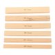 thumbnail image 1 of Wooden Zipper Gluing Guide, Glue Overflow Prevention Ruler, Zipper Glue Spacer, Zipper Making Tool 3# 3mm 4mm 5mm 5# 5mm 6mm 7mm, 1 of 4