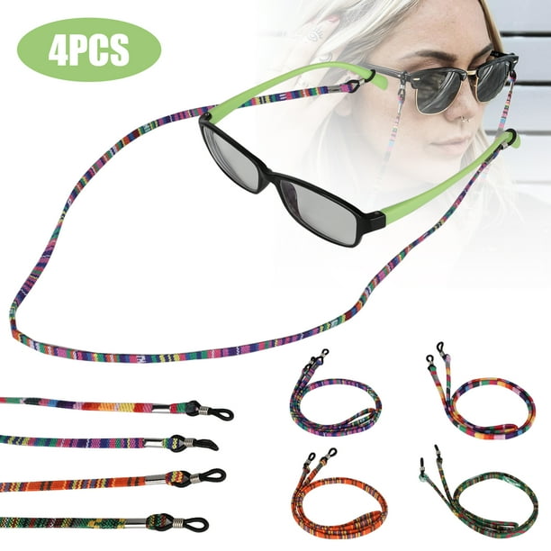 10 4pcs Eye Glasses String Holder Straps Sports Sunglasses Strap