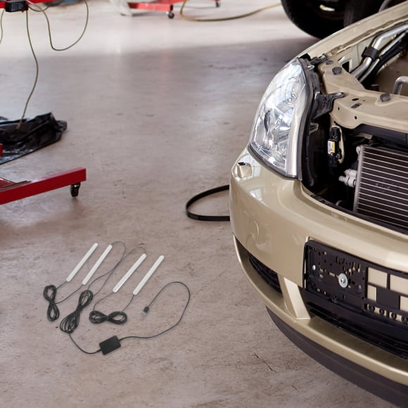VERDANVERSE Luces LED Para Ambiente Interior De Auto Con Doble Tira Y Respuesta A Sonido