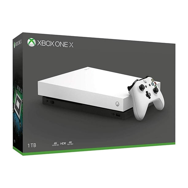 Microsoft Special Robot White Xbox One X Bundle: Limited Edition Xbox X True 4K HDR White Console with Robot White Xbox One Controller Walmart.com