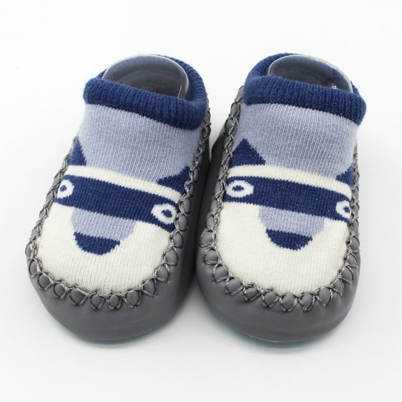 uublik Socks Toddler Grippy Socks Soft Cute Slipper Socks 2-3T