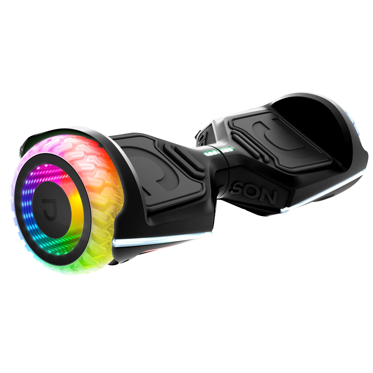 Jetson Rave Hoverboard with Cosmic LightUp Wheels, Integrated