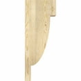 thumbnail image 3 of 6"W x 10"D x 26"H Alpine Rough Sawn Corbel, Douglas Fir, 3 of 9
