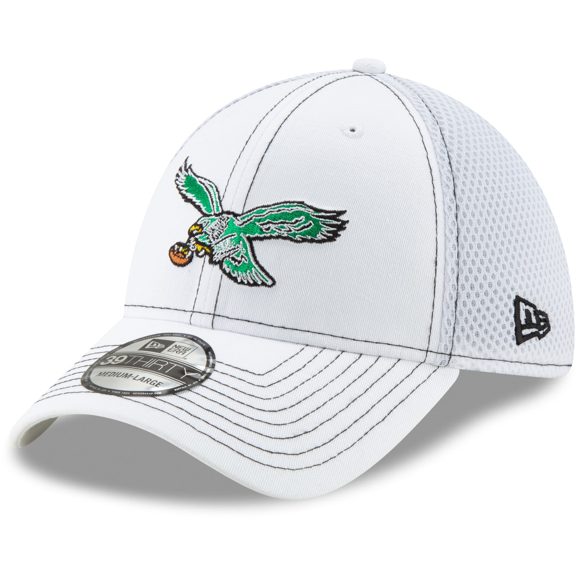 Philadelphia Eagles New Era Throwback Team Neo 39THIRTY Flex Hat