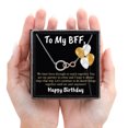 thumbnail image 3 of Awkward Styles Birthday Necklace for Friend Daughter Husband Wife Card Message Jewelry Bday Gifts Party BFF From Grandma Grandpa, 3 of 10