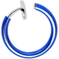 thumbnail image 4 of Faux Piercing Jewelry Fake Non Piercing Spring Hoops Clip on Rings, 4 of 8