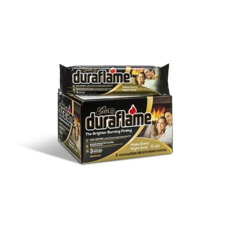 Duraflame 6Pk 4.5LB Gold Firelogs