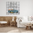 thumbnail image 2 of Stupell Industries Harvest Blessings Fall Pumpkin Truck Graphic Art Gallery Wrapped Canvas Print Wall Art, Design by Nan, 2 of 7