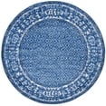 thumbnail image 3 of Safavieh Adirondack Collection ADR110F Tapis de Salon Anti-Décoloration Résistant aux Taches, 8' x 8' Rond, Bleu Clair / Bleu Foncé, 3 of 4