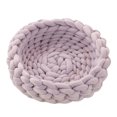 thumbnail image 1 of Lits pour Chats pour Chats d'Intérieur Chiens, Chaton Chaton Chaton Lit Rond Doux Polyester Coton Coussins pour Animaux de Compagnie Lits Lavables, 1 of 5