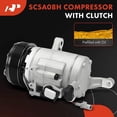 thumbnail image 3 of A-Premium Air Conditioner AC Compressor with Clutch Compatible with Scion FR-S FRS 2013-2016 & Subaru BRZ 2013-2020 & Toyota 86 2017-2020, 2.0L, 3 of 6
