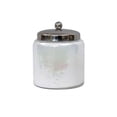 thumbnail image 1 of NuSteel GC-5421WS White Lustre Glass Canister - Small, 1 of 1