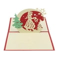 thumbnail image 1 of LOVIVER Cartes de Noël 3D, Salutations pour, 1 of 8