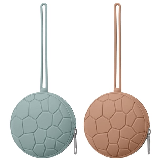 Funda de Silicona para Chupete Bebé Gris Pálido y Oslo