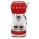 thumbnail image 4 of Smeg, ECF02RDEU - Cafetera de café espresso con función de vapor de capuchino, termobloque, carcasa, 4 of 7