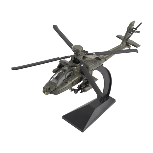 Modelo de helicóptero fundido a escala 1/32, modelo de avión de , recuerdos de fiesta con soporte, modelo de avión, metal para adultos y niños