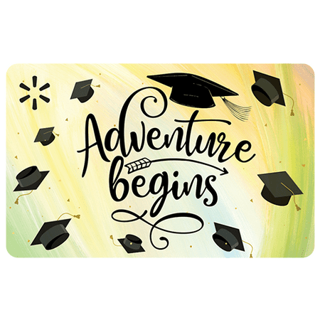 Adventure Begins Graduation Walmart eGift Card
