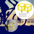 thumbnail image 4 of Durables 1 par de pedales de bicicleta antideslizantes de plana Amarillo Sunnimix pedales de bicicleta de montaña, 4 of 8
