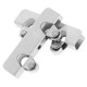 thumbnail image 1 of KAKOWELY 2Ud Hardware De Polea Para Puertas Correderas De Gabinete Con Construcción Robusta Y Estable, 1 of 8