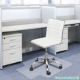 thumbnail image 4 of SSLine PVC Plastic Carpet Chair Mat 36" x 48" Office Desk Chair Mat Anti-Slip Lipped Chair Mat for Low and Standard Pile Carpets Transparent Carpet Floor Protector, 4 of 4