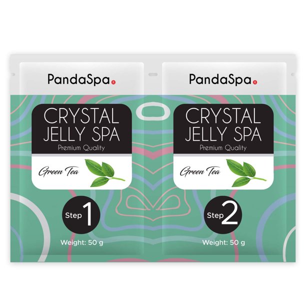 Pandaspa Crystal Jelly for Pedicure Spa Foot Bath Soak and exfoliate