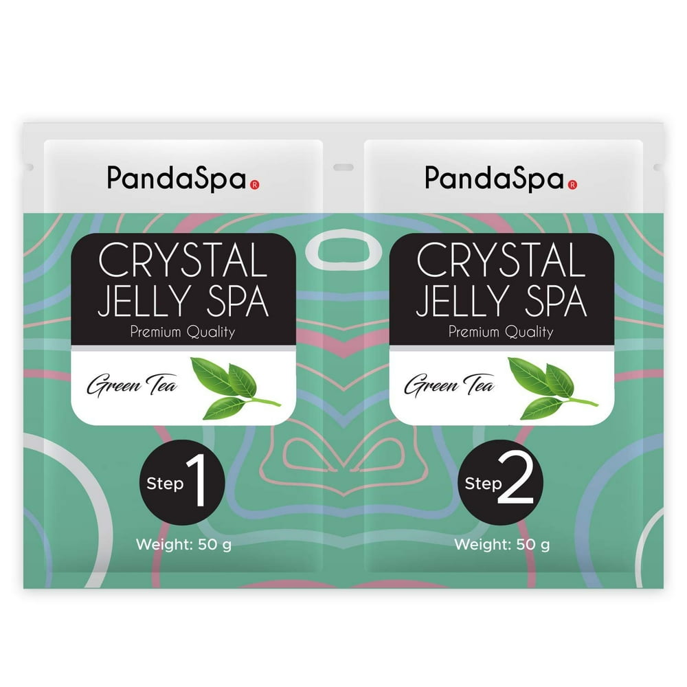 Pandaspa Crystal Jelly for Pedicure Spa Foot Bath Soak and exfoliate