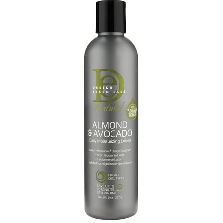 Essential Natural - Design Essentials Natural Almond & Avocado Daily Moisturizing Lotion, 8 fl Oz