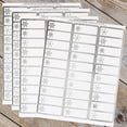 thumbnail image 2 of Great Papers! Silver Foil Snowflake Address Labels / Gift Tags - 120 Labels, 2 of 2