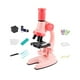 thumbnail image 2 of Microscopio Ciencia Juguetes Ciencia Experimentos Científico Juguetes para Rosado CUTICAT mini microscopio juguetes, 2 of 8