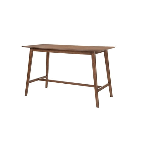 Deco Gathering Table Emerald Home Simplicity Walnut Brown 60