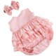 thumbnail image 1 of Set de ropa para muñecas Aori Realilike Baby Dolls de 50 cm con vestido rosa, 1 of 7