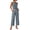 Gray, variant on Two Piece Sets for Women Cotton Sleeveless Tank Top and Wide Leg Pants Set Casual Outfits for Daily Wear S-3XL
