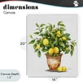 thumbnail image 4 of Stupell Industries Tropical Potted Lemon Tree Canvas Art, 16 x 20, by Shelly Craig, 4 of 8
