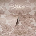 thumbnail image 3 of Brewster Home Fashions Windsor Pink Damask Wallpaper, 20.5-in by 33-ft, 56.38 sq. ft., 3 of 6