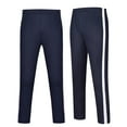 thumbnail image 4 of Boys Girls Athletic Pants Sweatpants Straight Leg Casual Sports Sweatpants Solid Color Bottoms White 18-19 Years, 4 of 7