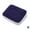 blue, variant on Inflatable Foot Rest Pillow for Travel - Comfortable Flocked PVC Leg Elevator for Flights, Trips, Office & Home Use
