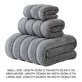 thumbnail image 3 of Toalla De Baño Toallas de baño de 3 piezas,de fibra superfina,suaves y absorbentes,ideales para el baño o spa (gris). Rkxzt, 3 of 9