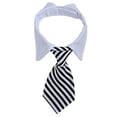 thumbnail image 1 of Pajarita para perros pequeños, corbata de cuello derecho ajustable hecha a mano para perros y gatos, 1 of 5
