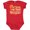 Red, variant on Inktastic Prayer Power Gold Boys or Girls Baby Bodysuit