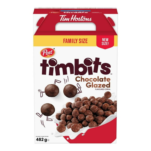 Céréales Timbits - Chocolat glacé de Post, format familial