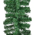thumbnail image 4 of Guirnalda navideña de abeto verde con luces LED - Blanco cálido - 2 tamaños, 4 of 5