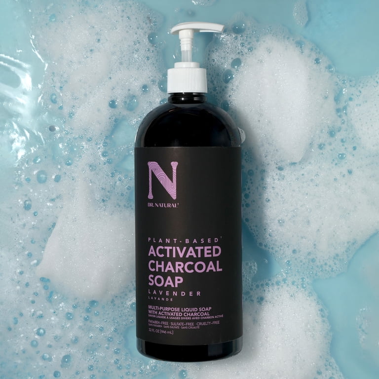 Dr. Natural Activated Charcoal Liquid Soap, 32 oz photo 8