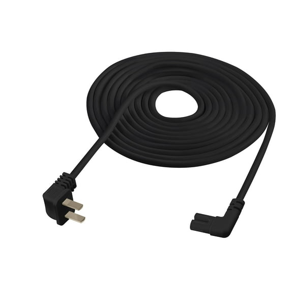 Cable de alimentación Vebner extralargo de 5,2 m compatible con Samsung LG TV