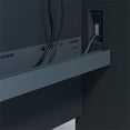 thumbnail image 4 of Scranton & Co Furniture Left Corner Desk in Slate and White Spectrum, 4 of 8