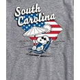 thumbnail image 3 of Peanuts - American Flag South Carolina Snoopy - Men's Short Sleeve Graphic T-Shirt, 3 of 6