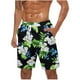 thumbnail image 1 of Pantalones Cortos Casuales para Hombre Imprimir con Bolsillos Pantalones de Playa de Cintura Elástica, Pantalones Cortos de Cintura Elástica para Hombre, 1 of 9
