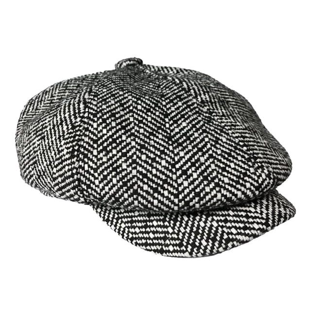 POINTERTECK Casquette Octogonale Décontractée Tricotée pour Homme de Style Bonhomme de Lit de Style