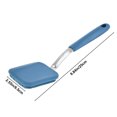 thumbnail image 4 of Fiudx Cepillo de Limpieza de Silicona, Cerdas Suaves para Ollas y Cuencos, Diseño Ergonómico de Espátula, Elimina Manchas Difíciles, Herramienta de Cocina Versátil, Secado Fácil, Azul, Verde y Rojo,, 4 of 7